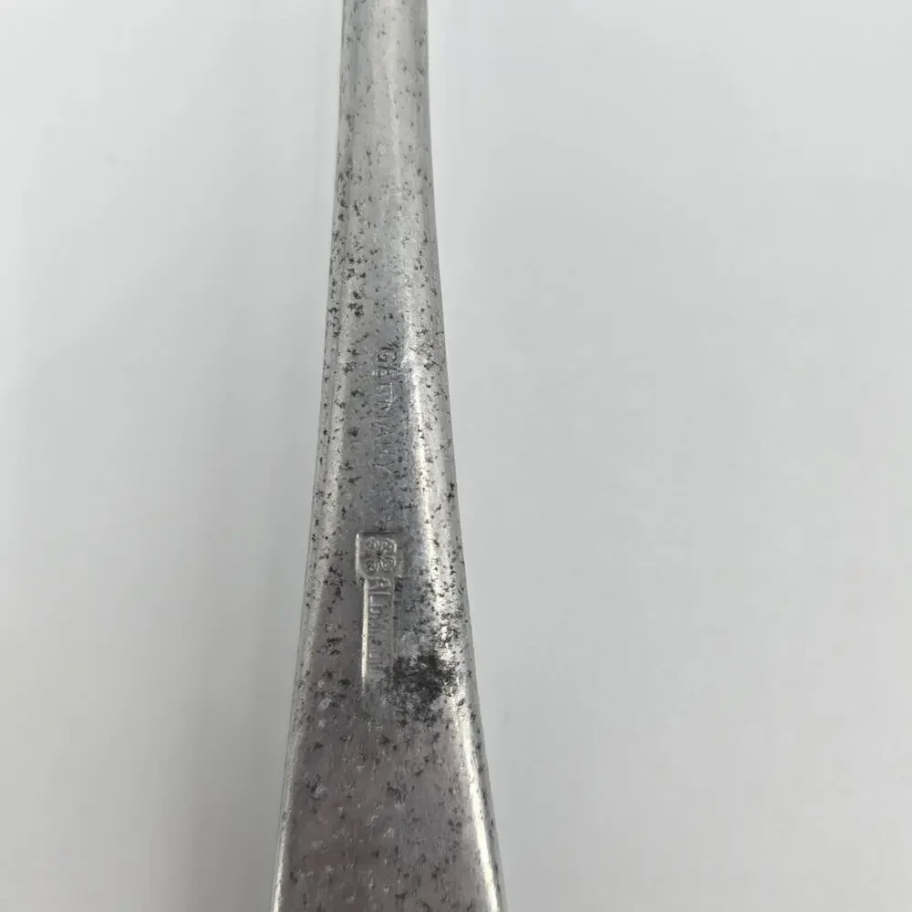 Vintage Walter Solbach Metallbau Germany Perforated Spatula